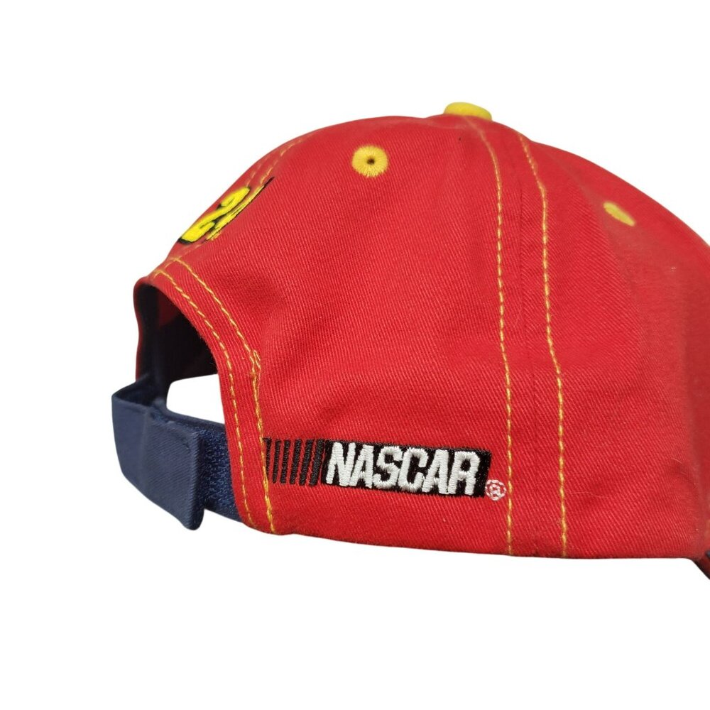 NEW Jeff Gordon 24 Nascar Blue Red Hat Baseball Cap Chase Authentics - Picture 4 of 11